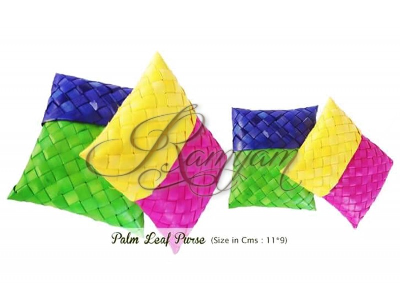 Palm leaf pouch  Purse Return Gift Item Birthday Festival Gift natural Product  Palm leaf pouch  Purse Return Gift Item Birthday Festival Gift natural Product