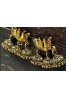 Oxidized Gold Lotus  Unique  Flower  small Jumka  Statement Earring Temple Festival Gift for Women Girl Jewellery  Oxidized Gold Lotus  Unique  Flower  small Jumka  Statement Earring Temple Festival Gift for Women Girl Jewellery