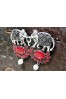 Oxidized Silver Elephant Unique  Flower  Red Stone Statement Earring Temple Festival Gift for Women Girl Jewellery  Oxidized Silver Elephant Unique  Flower  Red Stone Statement Earring Temple Festival Gift for Women Girl Jewellery